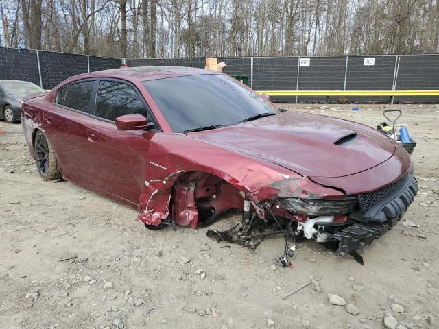 2C3CDXCT0NH259675 - 2022 DODGE CHARGER R/T BURGUNDY photo 4