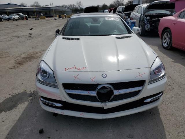 WDDPK4HA8FF102185 - 2015 MERCEDES-BENZ SLK 250 WHITE photo 5