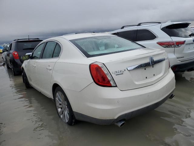 1LNHM93R49G612188 - 2009 LINCOLN MKS WHITE photo 2