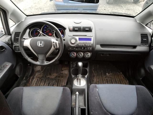 JHMGD38607S023823 - 2007 HONDA FIT S ნაცრისფერი ფოტო 8