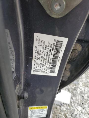 1HGCR2F7XEA055089 - 2014 HONDA ACCORD EX GRAY photo 12