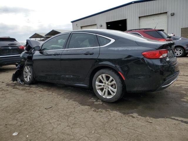 1C3CCCAB7GN145348 - 2016 CHRYSLER 200 LIMITED BLACK photo 2