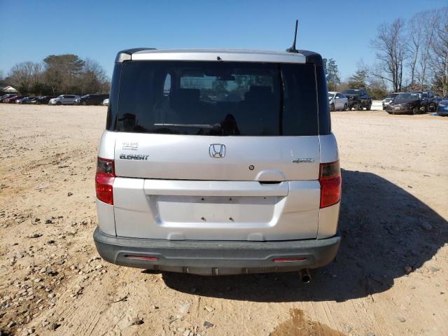 5J6YH28729L005845 - 2009 HONDA ELEMENT EX SILVER photo 6