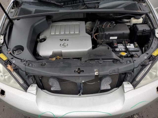 2T2HK31U78C068759 - 2008 LEXUS RX 350 SILVER photo 11