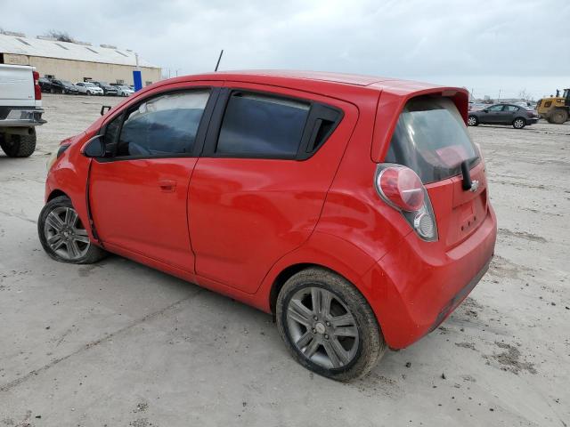 KL8CD6S95EC591036 - 2014 CHEVROLET SPARK 1LT RED photo 2