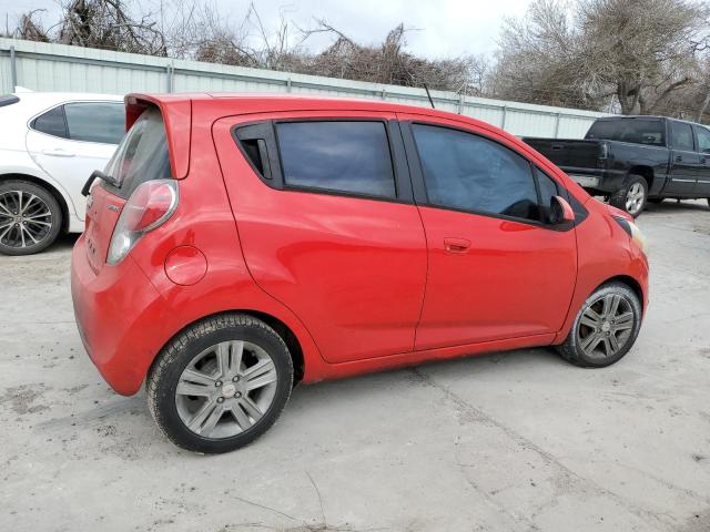 KL8CD6S95EC591036 - 2014 CHEVROLET SPARK 1LT RED photo 3