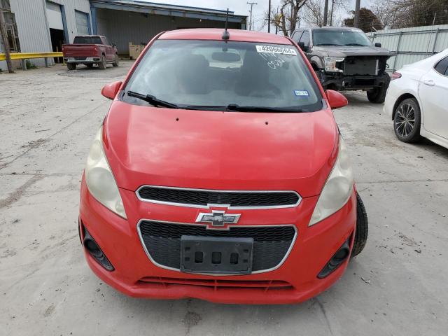 KL8CD6S95EC591036 - 2014 CHEVROLET SPARK 1LT RED photo 5