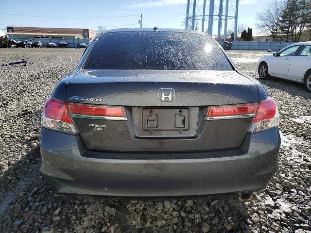 1HGCP2F86CA082821 - 2012 HONDA ACCORD EXL GRAY photo 6