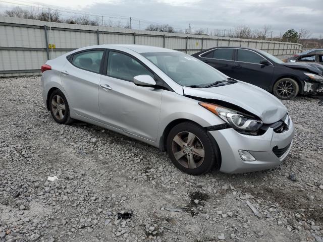 KMHDH4AE9DU653996 - 2013 HYUNDAI ELANTRA GLS SILVER photo 4