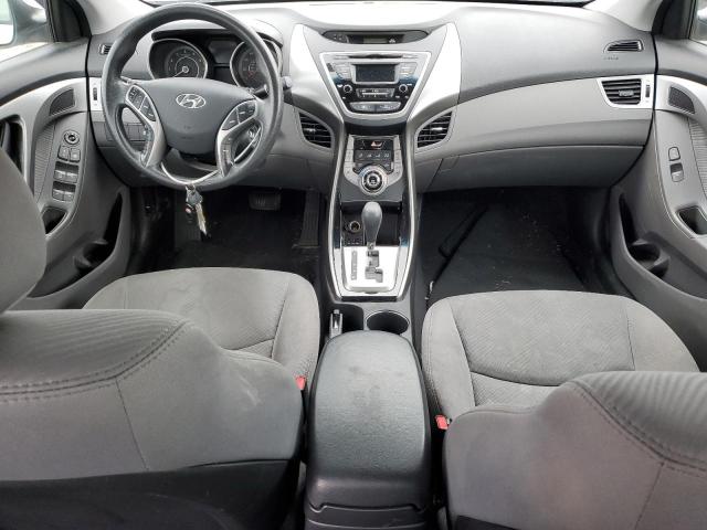 KMHDH4AE9DU653996 - 2013 HYUNDAI ELANTRA GLS SILVER photo 8