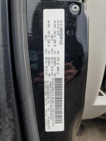 2D8HN54189R546750 - 2009 DODGE GRAND CARA SXT BLACK photo 13