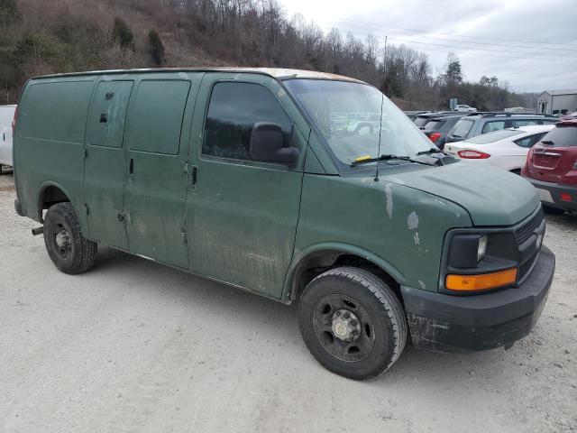 1GCGG25V141137166 - 2004 CHEVROLET EXPRESS G2 GREEN photo 4