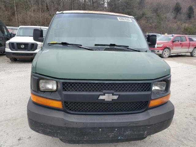 1GCGG25V141137166 - 2004 CHEVROLET EXPRESS G2 GREEN photo 5