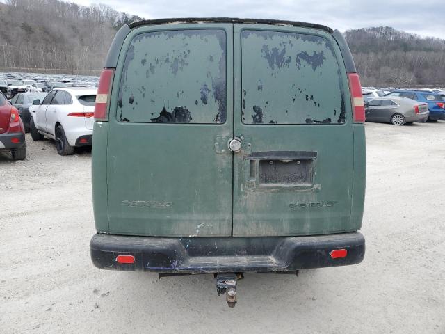 1GCGG25V141137166 - 2004 CHEVROLET EXPRESS G2 GREEN photo 6