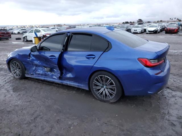 WBA5U7C08LFH26849 - 2020 BMW M340I BLUE photo 2
