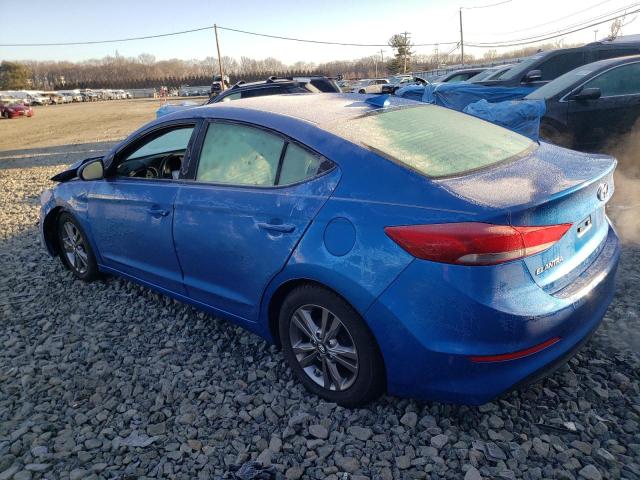 5NPD84LF6HH074409 - 2017 HYUNDAI ELANTRA SE BLUE photo 2