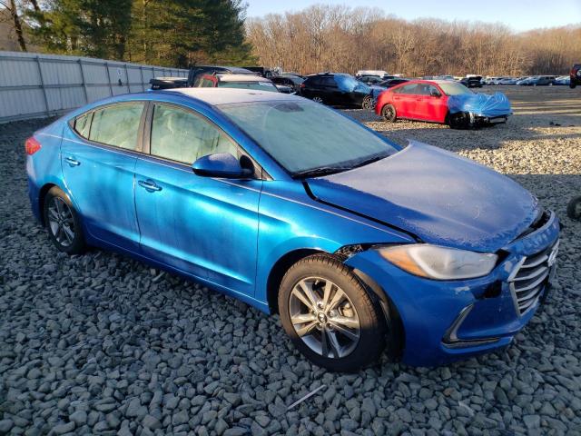 5NPD84LF6HH074409 - 2017 HYUNDAI ELANTRA SE BLUE photo 4