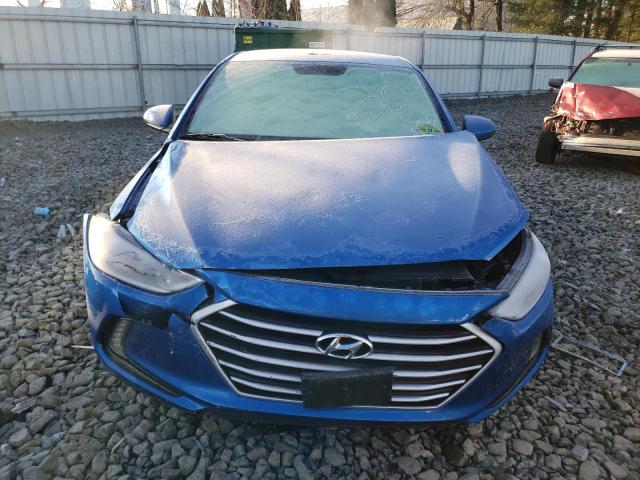 5NPD84LF6HH074409 - 2017 HYUNDAI ELANTRA SE BLUE photo 5