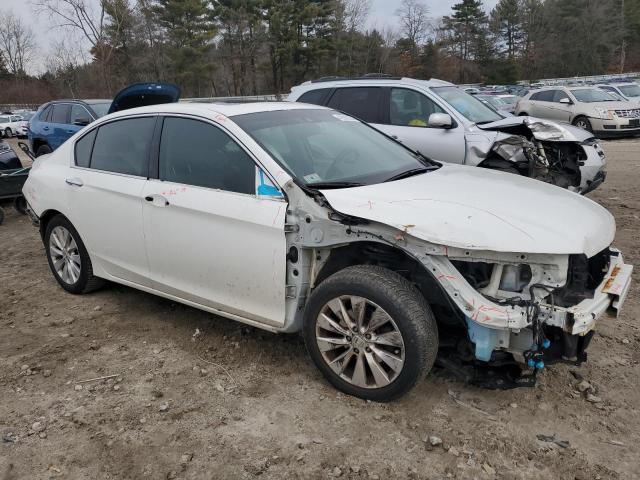 1HGCR3F87DA008051 - 2013 HONDA ACCORD EXL WHITE photo 4