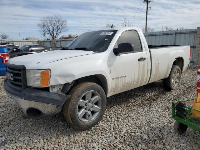 1GTEC14C77Z575418 - 2007 GMC NEW SIERRA C1500 WHITE photo 1