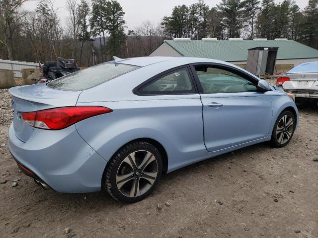 KMHDH6AE1DU008657 - 2013 HYUNDAI ELANTRA CO GS BLUE photo 3