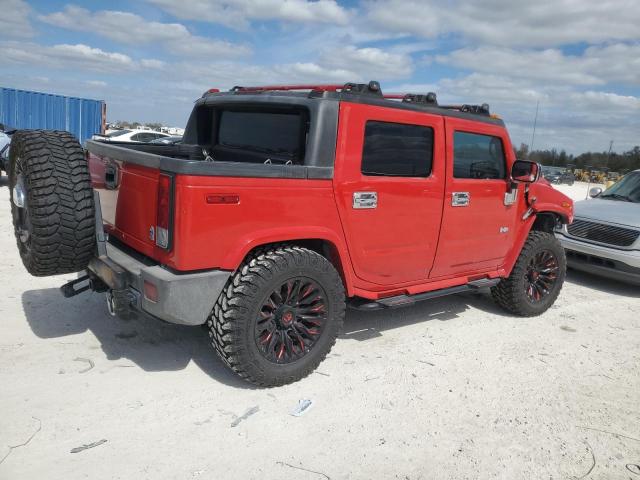 5GRGN22U47H108482 - 2007 HUMMER H2 SUT RED photo 3