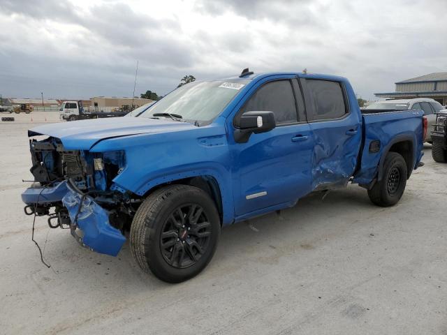 3GTUUCED1NG634455 - 2022 GMC SIERRA K1500 ELEVATION BLUE photo 1