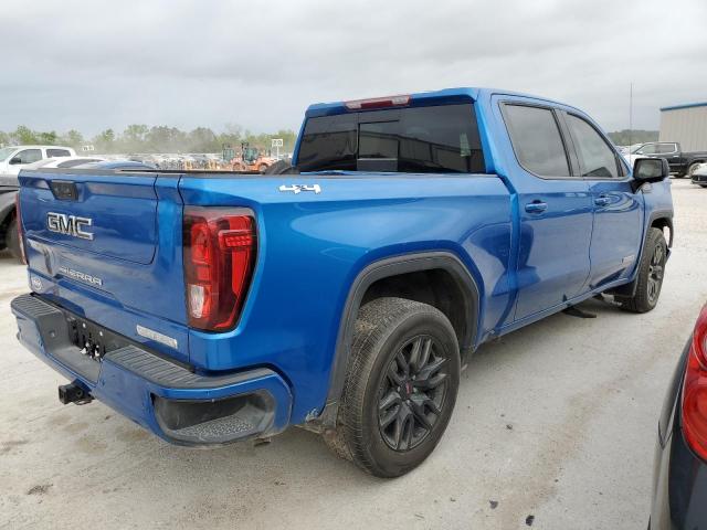 3GTUUCED1NG634455 - 2022 GMC SIERRA K1500 ELEVATION BLUE photo 3