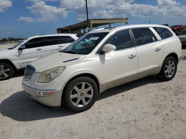 5GAER23D39J213555 - 2009 BUICK ENCLAVE CXL WHITE photo 1