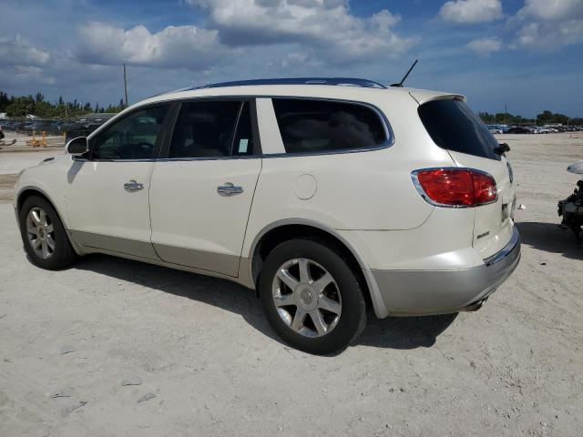 5GAER23D39J213555 - 2009 BUICK ENCLAVE CXL WHITE photo 2