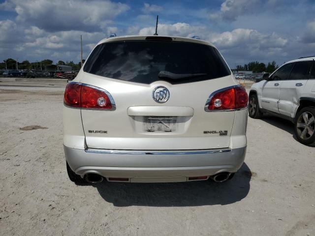 5GAER23D39J213555 - 2009 BUICK ENCLAVE CXL WHITE photo 6