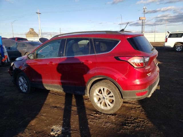 1FMCU9HD8JUA85608 - 2018 FORD ESCAPE SEL RED photo 2