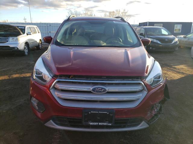 1FMCU9HD8JUA85608 - 2018 FORD ESCAPE SEL RED photo 5