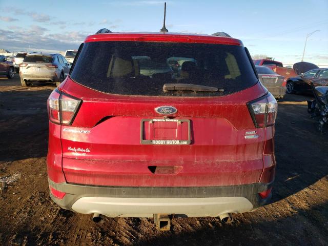 1FMCU9HD8JUA85608 - 2018 FORD ESCAPE SEL RED photo 6