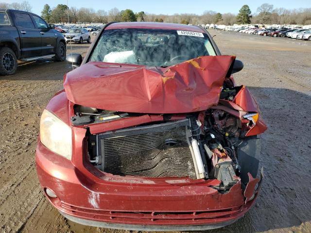 1B3CB3HA5AD638827 - 2010 DODGE CALIBER MAINSTREET MAROON photo 5