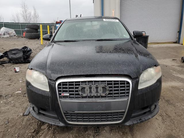 WAUDF78E38A032047 - 2008 AUDI A4 2.0T QUATTRO BLACK photo 5