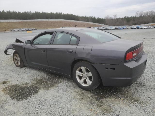 2C3CDXBG2DH688450 - 2013 DODGE CHARGER SE CHARCOAL photo 2