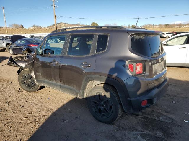 ZACCJBAB7JPH38606 - 2018 JEEP RENEGADE SPORT GRAY photo 2