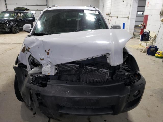 KM8JN72D26U334624 - 2006 HYUNDAI TUCSON GLS WHITE photo 5