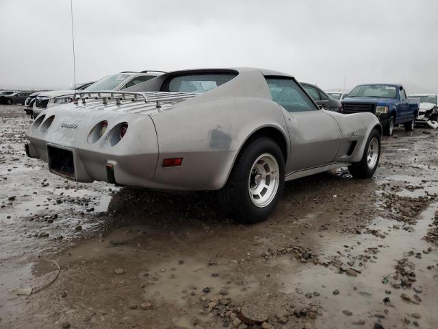 00001Z37L6S432565 - 1976 CHEVROLET CORVETTE SILVER photo 3