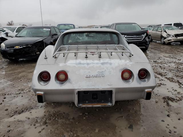 00001Z37L6S432565 - 1976 CHEVROLET CORVETTE SILVER photo 6