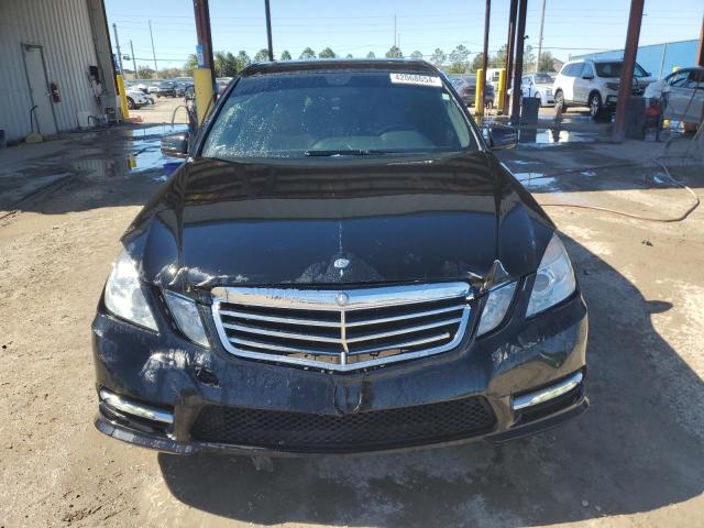 WDDHF8JB7DA760612 - 2013 MERCEDES-BENZ E 350 4MATIC BLACK photo 5