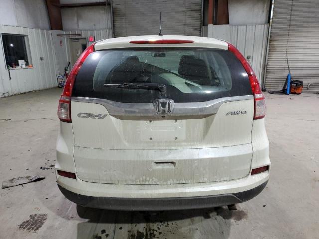 5J6RM4H34GL021258 - 2016 HONDA CR-V LX WHITE photo 6