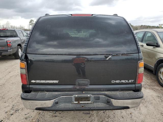 3GNEC16Z13G308939 - 2003 CHEVROLET SUBURBAN C1500 BLACK photo 6