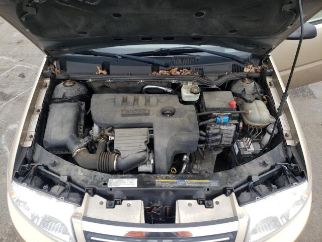 1G8AJ55F47Z186962 - 2007 SATURN ION LEVEL 2 GOLD photo 11