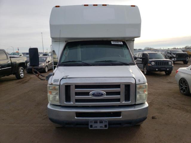 1FD2E35L58DA92852 - 2008 FORD ECONOLINE E350 SUPER DUTY CUTAWAY VAN WHITE photo 5