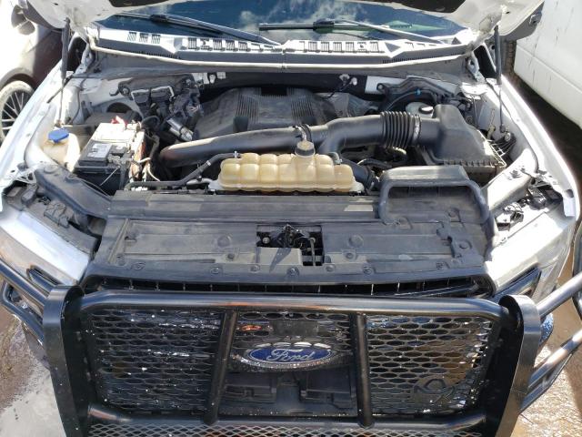 1FTFW1E43KKE14892 - 2019 FORD F150 SUPERCREW WHITE photo 11