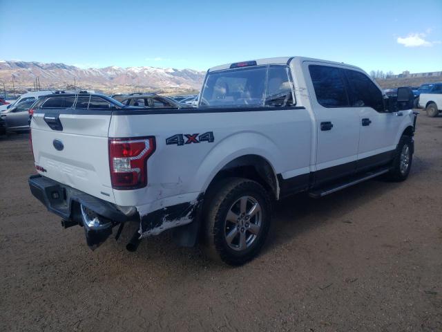 1FTFW1E43KKE14892 - 2019 FORD F150 SUPERCREW WHITE photo 3