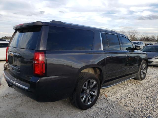 1GNSKKKC2FR632306 - 2015 CHEVROLET SUBURBAN K1500 LTZ GRAY photo 3