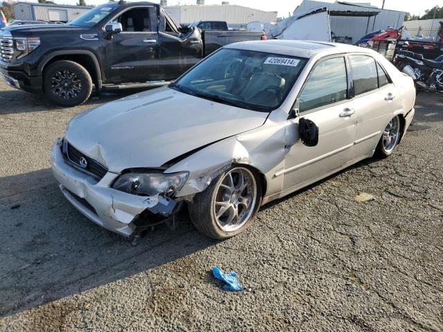 JTHBD192940089630 - 2004 LEXUS IS 300 SILVER photo 1